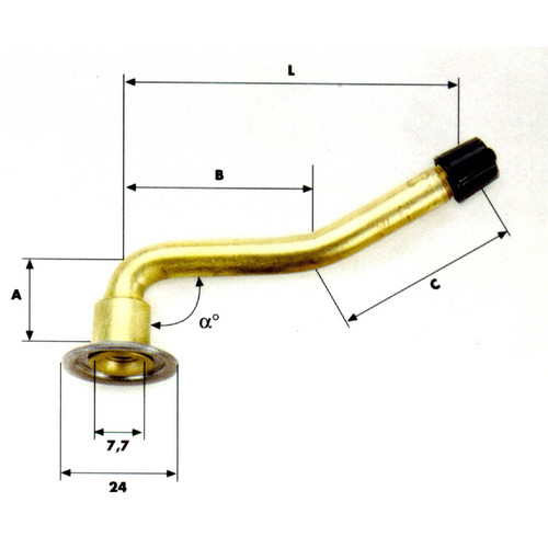 UNIVERSAL TRUCH SCREW-ON VALVE