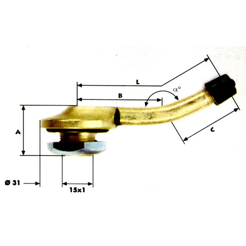 VALVOLA TUBELESS AUTOCARRO/BUS