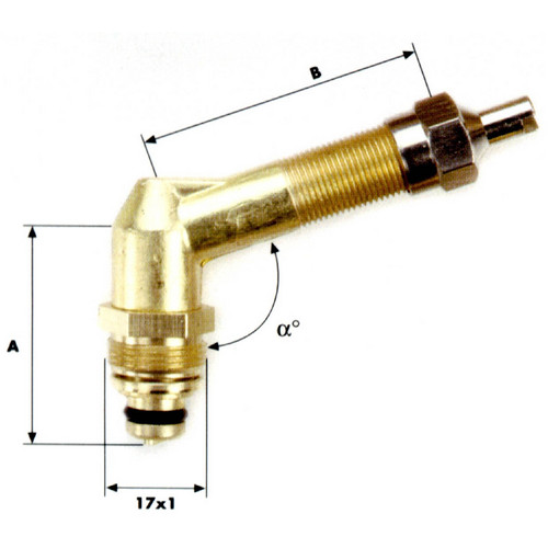 LARGE BORE TYRE VALVE