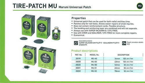 PATCH UNIVERSAL MU