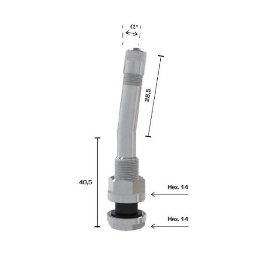 VALVOLA TUBELESS AUTOCARRO 1334