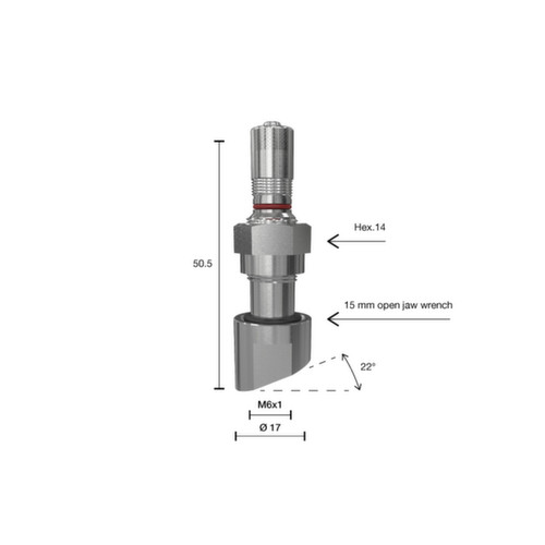 TUBELESS TPMS TPMS VALVE TRUCK 1394