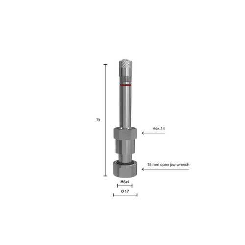 VALVOLA TPMS TUBELESS AUTOCARRO 1395