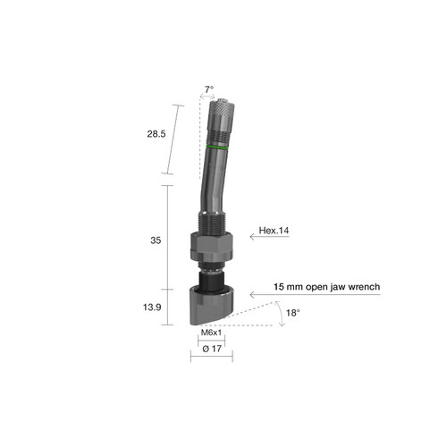  VALVOLA 1310.1 TPMS ALCOA