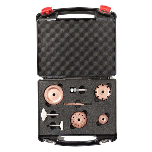 Buffing Kit Frese spazzole lucidatura raspatura