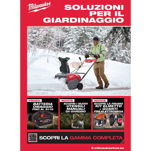VOLANTINO MILWAUKEE GIARDINAGGIO