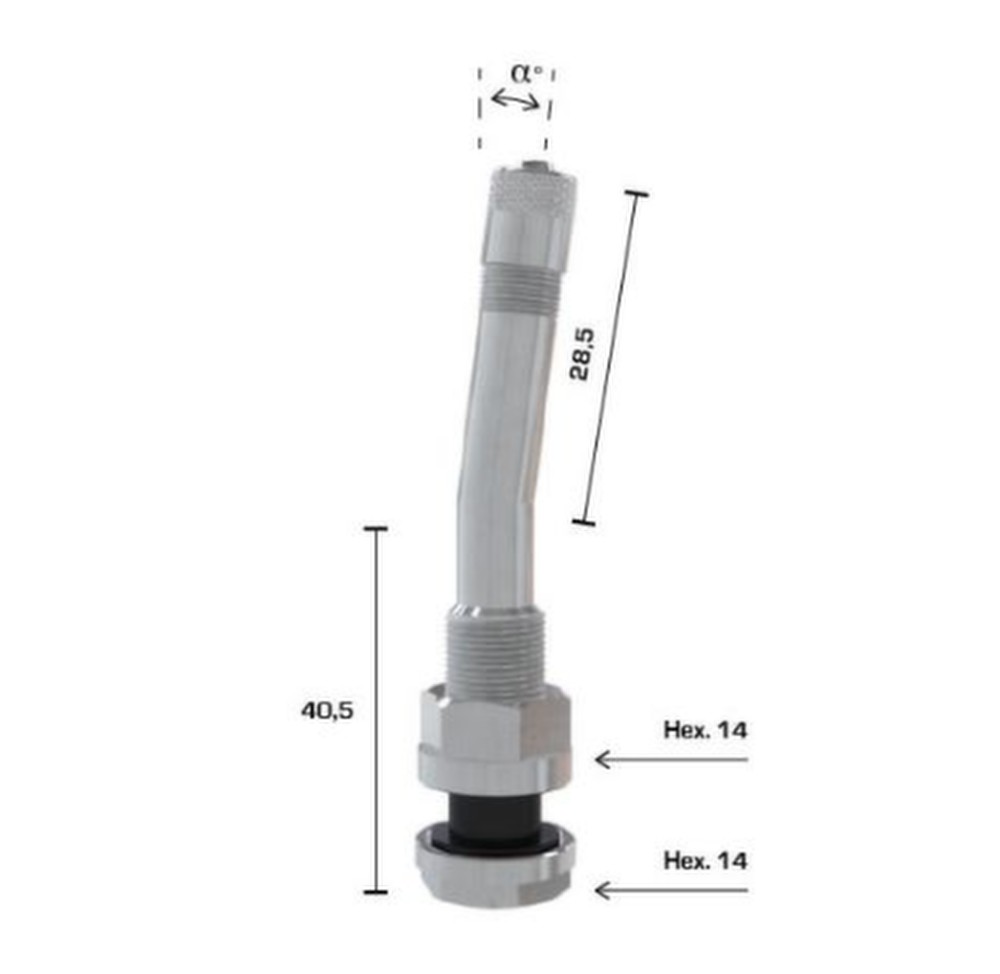 Velocity Kit Tubeless 24mm – Nastro E Valvole 39mm PV Per Ruote Bici, Made In USA - Foto 2